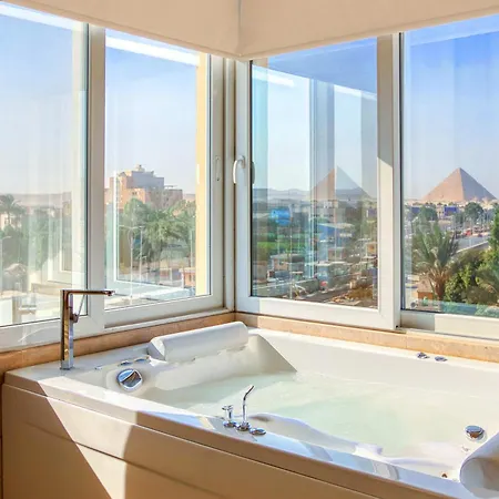 Mazar Pyramids Hotel Kafret el-Gabal Exterior photo