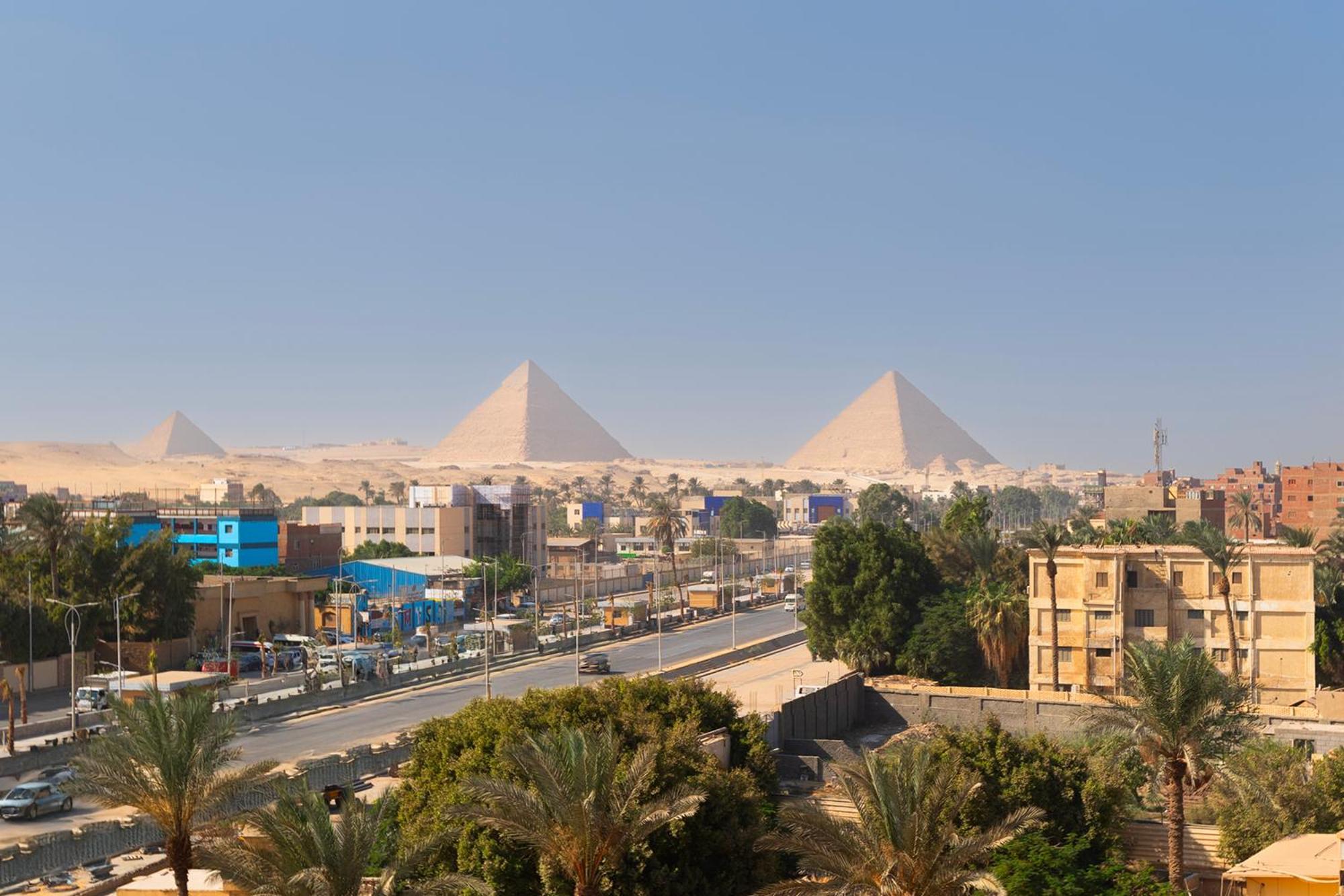 Szálloda Mazar Pyramids Kafret el-Gabal